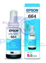 Botella de Tinta Epson 664 Cyan 74ml.