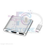 ADAPTADOR TIPO C A USB 3.0 + HDMI + C