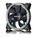 COOLER PARA PC AUREOLA AB124 RAINBOW 12CM FAN PARA CASE GAMER AIRBOOM - Imagen 3