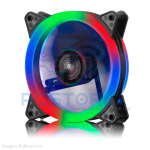 COOLER PARA PC AUREOLA AB124 RAINBOW 12CM FAN PARA CASE GAMER AIRBOOM - Imagen 2