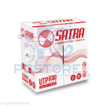 Cable Cat6 UTP-LSZH-1 24AWG 305MT INTERIORES GRIS - SATRA