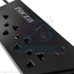 ESTABILIZADOR FORZA X 4 PUERTOS VOLTREG 1000/500W 220V FVR-1012 - Imagen 3