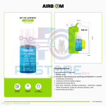 Kit De Limpieza Airboom C5 120ml Plastico Blister