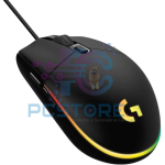 MOUSE LOGITECH G203 LILA, NEGRO, AZUL LIGHTSYNC OPTICAL 8000 DPI - Imagen 4