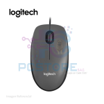 MOUSE LOGITECH M90 DARK MIDNIGHT USB BLACK - Imagen 2