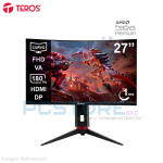 Monitor Teros TE-2766G, 27", VA, Curvo, 180 Hz, 1920x1080 FHD, HDMI / DP / FREESYNC /VESA