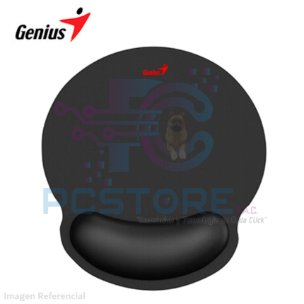 PAD MOUSE GENIUS G-WMP 100 C/DESCANSADOR BLACK