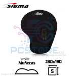 PAD MOUSE SIGMA X55 BLACK CON GEL EN BOLSA