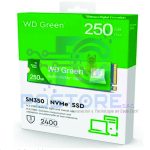 Unidad de estado solido 250GB Western Digital Green SN350 M.2 NVMe