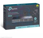 SWITCH TP-LINK TL-SF1024D 24 PUERTOS 10/100MBPS METAL RACKEABLE