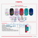 MOUSE INALAMBRICO SKIPOL BLACK, PINK, BLUE CYB M705-3MBT WIFI RECARGABLE CYBERTEL - Imagen 5