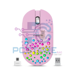 MOUSE INALAMBRICO SKIPOL BLACK, PINK, BLUE CYB M705-3MBT WIFI RECARGABLE CYBERTEL - Imagen 3