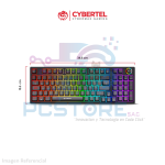 TECLADO GAMER MECANICO STRIKER CBX K1008-3M RGB 96KEYS BT WIFI RECARGABLE - Imagen 2