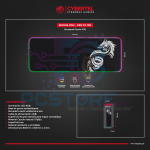 PAD MOUSE GAMER CBX-FX-108 BLACK