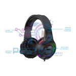 KIT GAMER BRAVIO 4- ENT G1000-4 TECLADO MULTIMEDIA + AURICULAR + MOUSE + PAD MOUSE ENKORE - ENKORE - Imagen 4