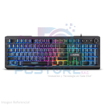 TECLADO GAMER MECANICO STRIKER- CBX K1005 RAINBOW 96KEYS USB CYBERTEL - CYBERTEL