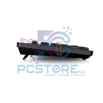 TECLADO MULTIMEDIA USB MICRONICS MAGNUS BLACK MIC K734 - MICRONICS - Imagen 4
