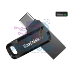 MEMORIA FLASH USB SANDISK ULTRA DUAL DRIVE GO 128 GB, USB 3.2 GEN 1, COLOR NEGRO