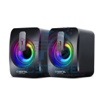 PARLANTE SPECTRUM CBX S303 2.0 RGB 2" CYBERTEL - CYBERTEL - Imagen 2