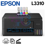 Impresora Epson Multifuncional EcoTank L3310 a Color, Imprime / Escanea / Copia - EPSON