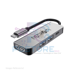 HUB USB C 4 EN 1 ASTROM MH2341 - 1 HDMI 1 PORT 3.0 1 PORTS 2.0 1 PUERTO USB-C - Imagen 2