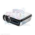 PROYECTOR HAVIT PJ209A PRO BLANCO, ANDROID TV, 4K, FHD, Wifi Dual Band 2.4G/5G y  Bluetooth, 85W, Lumenes 8500