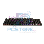 Teclado mecánico Teros TE-4068G, Retroiluminación Rainbow, USB 2.0, español, color negro - TEROS - Imagen 4